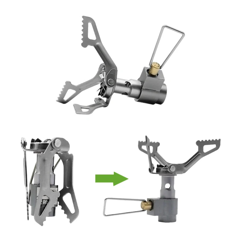 BRS Outdoor Gas Stove BRS-3000T – Ultralight Titanium Camping Burner