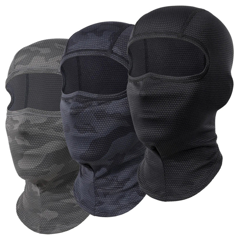GUMAO Cooling Balaclava Cycling Face Mask Ice Silk Headgear