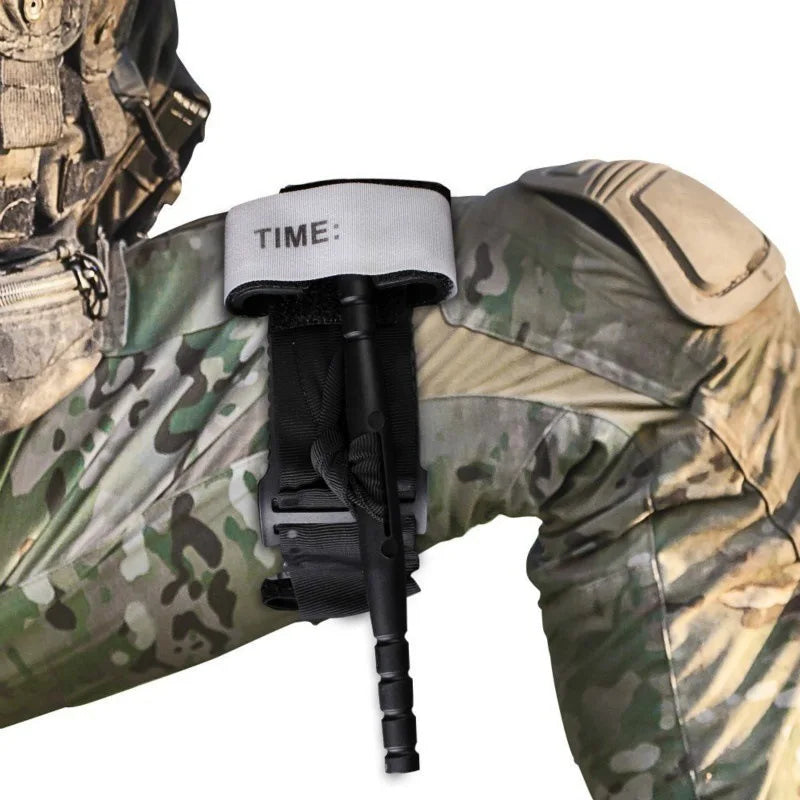 Tactical CAT Tourniquet and Trauma Medical Cutting Belt for First Aid Hemostasis
