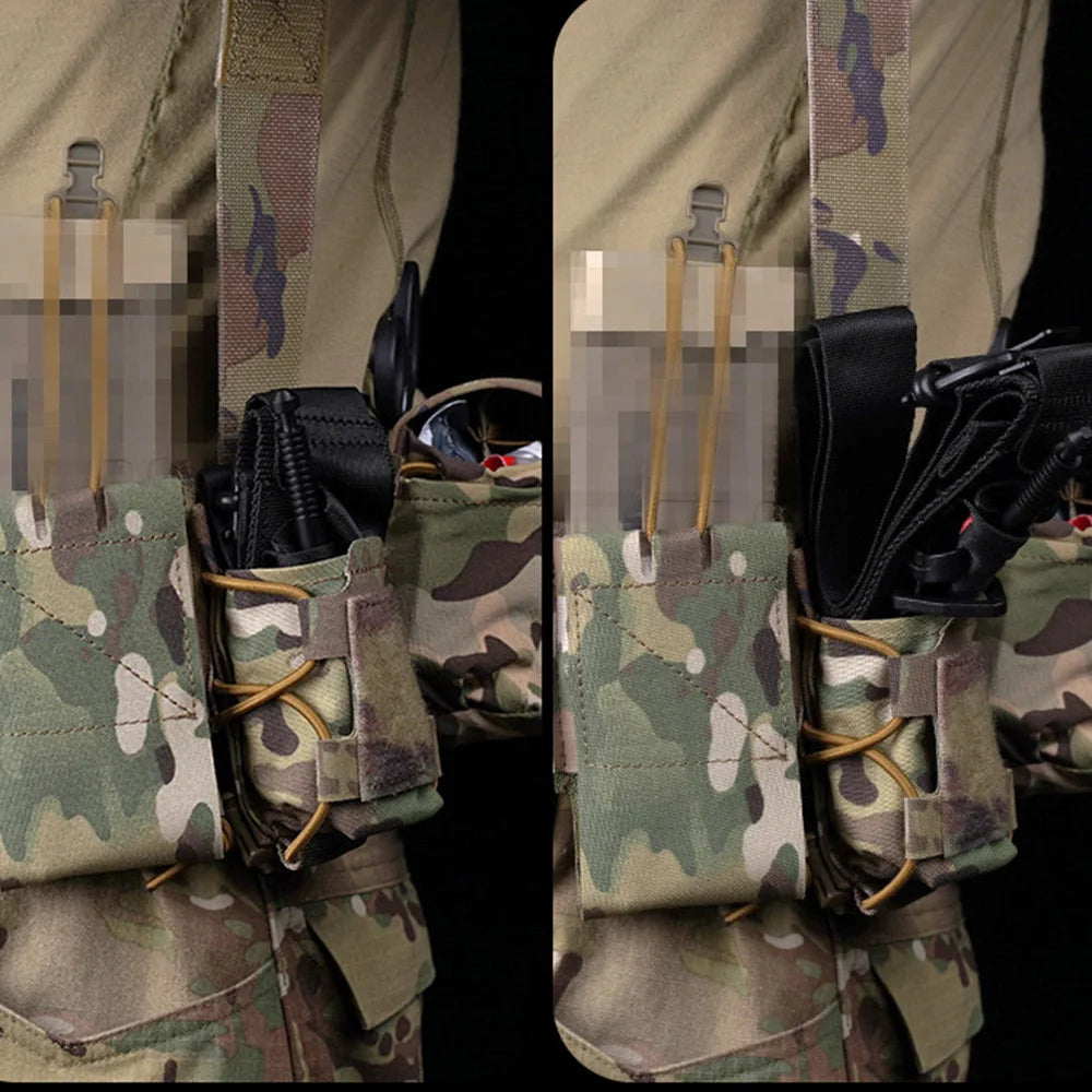 TACTIFANS Tactical Tourniquet Pouch – MOLLE TQ Holder for Hunting and Combat Belts