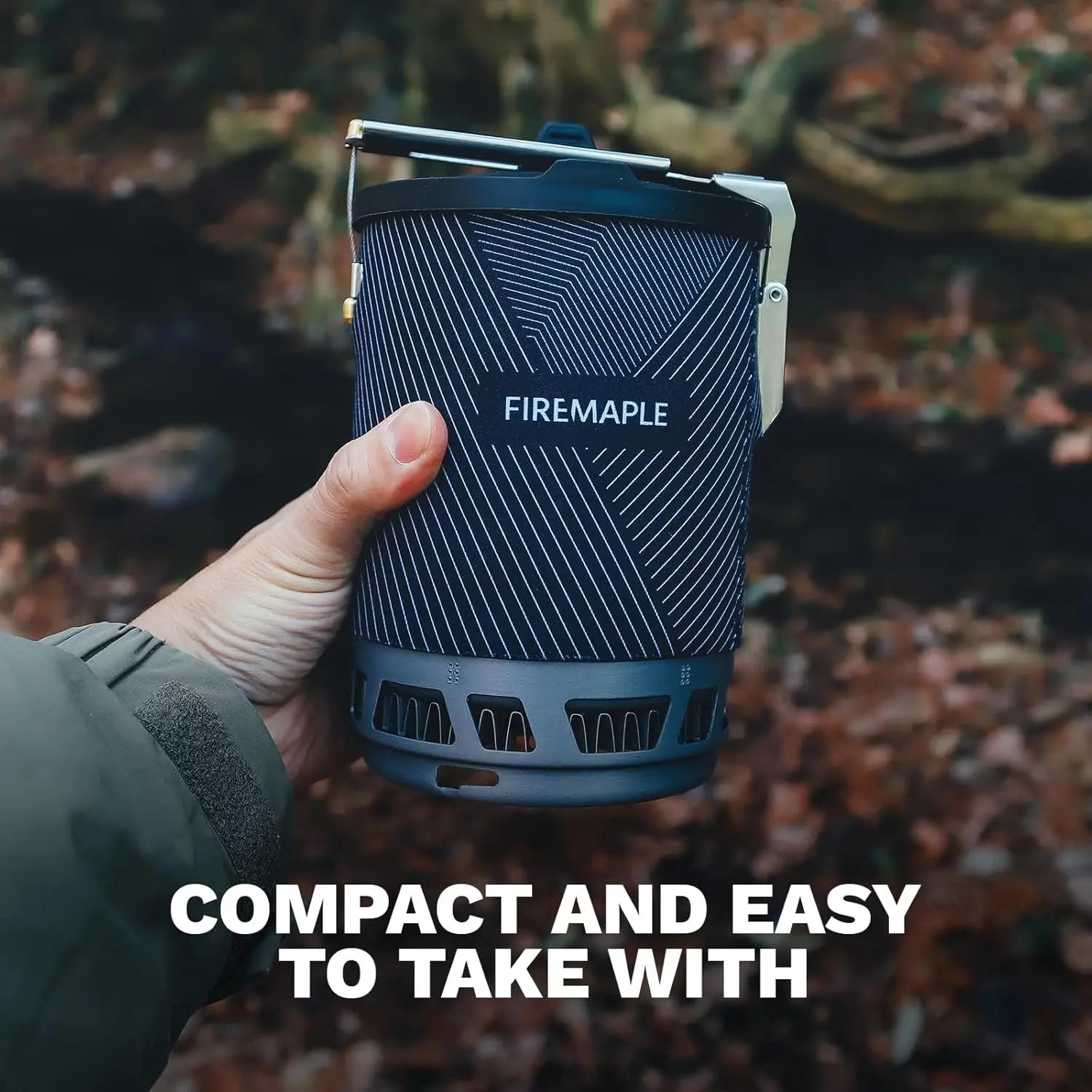 FIRE MAPLE FMS-X2 PRO Cooking System - 2200W All-in-One Gas Stove with 1L Pot for NZ Hunting Expeditions