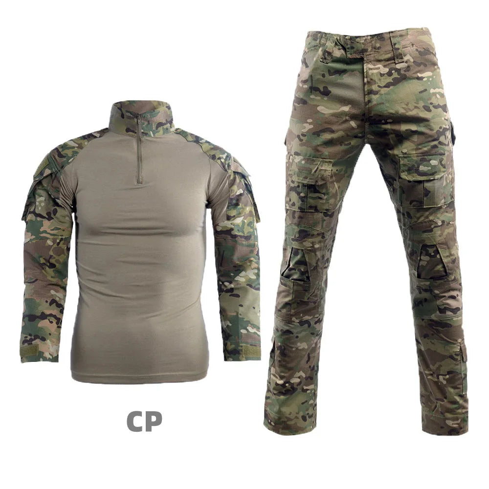 G2 Combat Tactical Suit – Multicam Camouflage Hunting & Airsoft, Outdoor Hunting Ghillie Suit