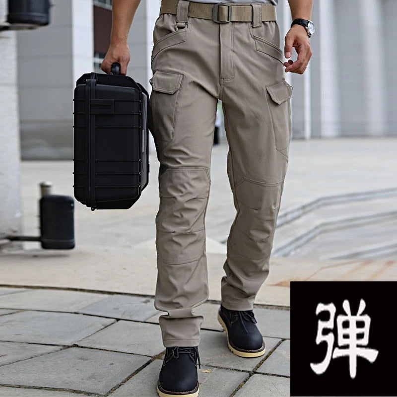 MAZEROUT Men's Tactical Outdoor Trousers Polyester Spandex P16