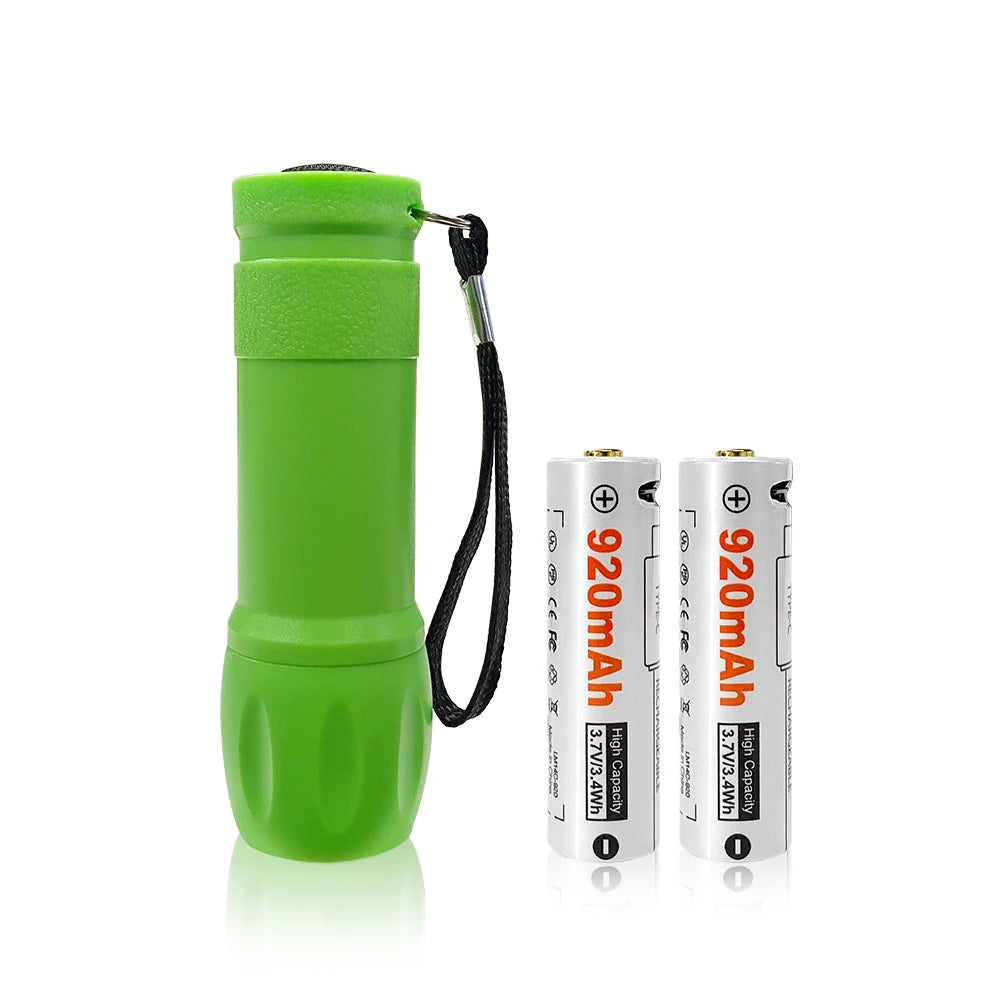 LUMINTOP 14500 TYPE-C Rechargeable Battery - 920mAh Li-Ion with Built-in USB-C Charging Port