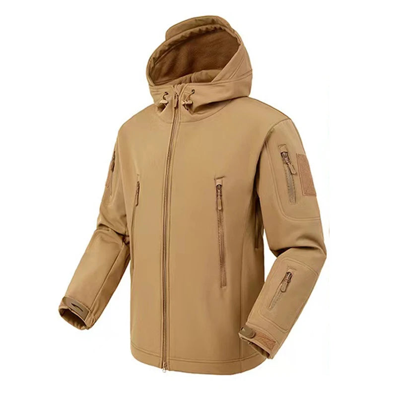 MAZEROUT Men's Tactical Softshell Jacket & Trousers