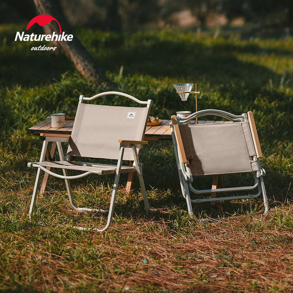 NATUREHIKE Ultralight Folding Camping Chair for Hiking, Fishing, and Travel