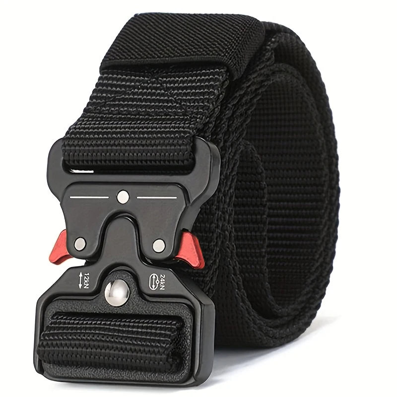 FENRUIEN Tactical Nylon Canvas Belt Multifunctional Buckle