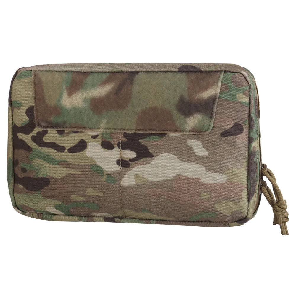 TACTIFANS MOLLE Utility Admin Pouch – Zipper GP Pouch for Hunting Vests & Plate Carriers
