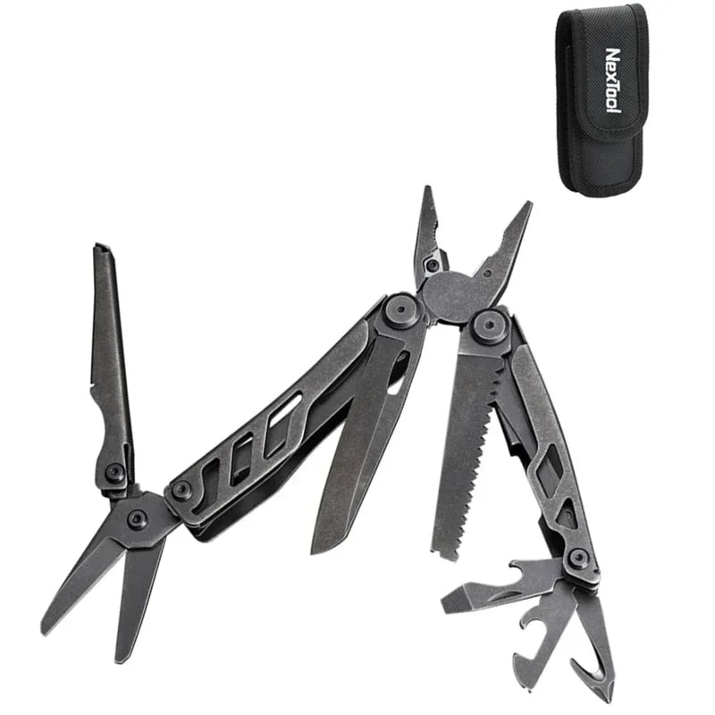 NEXTOOL Flagship Pro 16-in-1 Multitool with Pliers and Knife for EDC and Outdoor Use