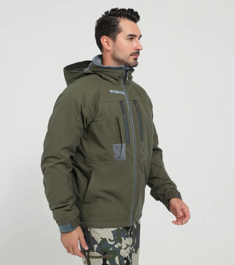 AINFAD Men's Incinerator Aerolite Hunting Jacket - Waterproof Insulated Camouflage Coat for Fishing & Hunting