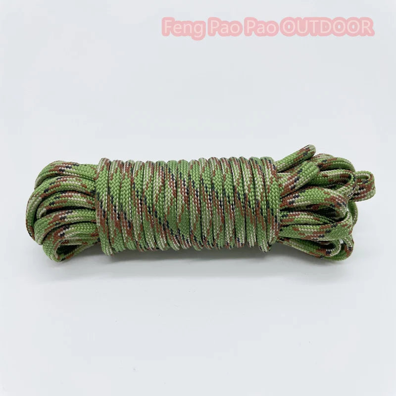 KOTUDENAVY 550 4mm 7-Core Paracord Rope 5m for Camping and Survival