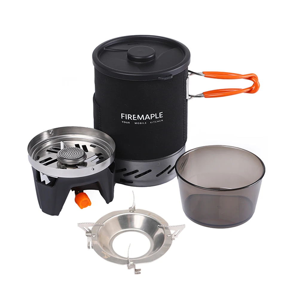 FIRE MAPLE Star X1 Camping Stove – High-Efficiency Cooking System with Heat Exchanger