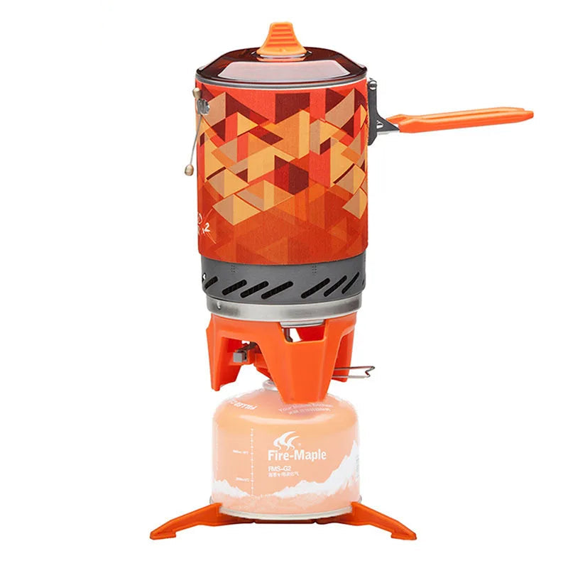 Fire Maple X2 Portable Gas Stove – Camping Cooking System with Heat Exchanger, Hunting Gas Cooker