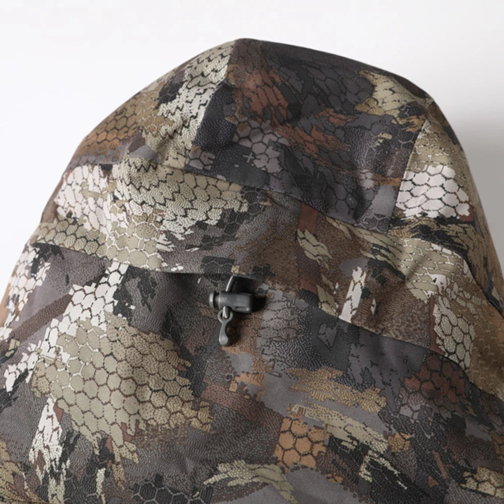 AINFAD Men's Hudson Waterproof Insulated Hunting Jacket - Winter Camouflage Coat with Stretch Technology