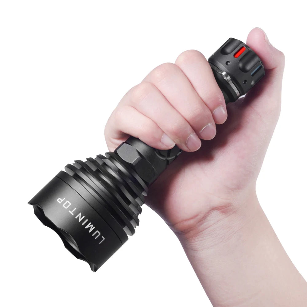 LUMINTOP THOR 3 LEP Flashlight – 2500m Beam Distance High-Intensity Torch for Outdoor Use