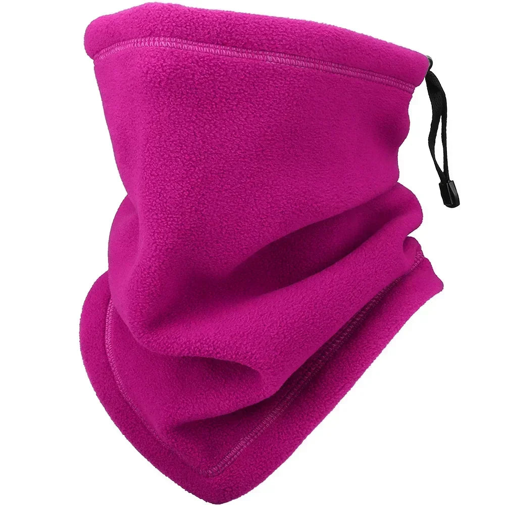 GUMAO Winter Neck Warmer Gaiter – Thermal Fleece Face Cover for Hiking, Cycling, Skiing
