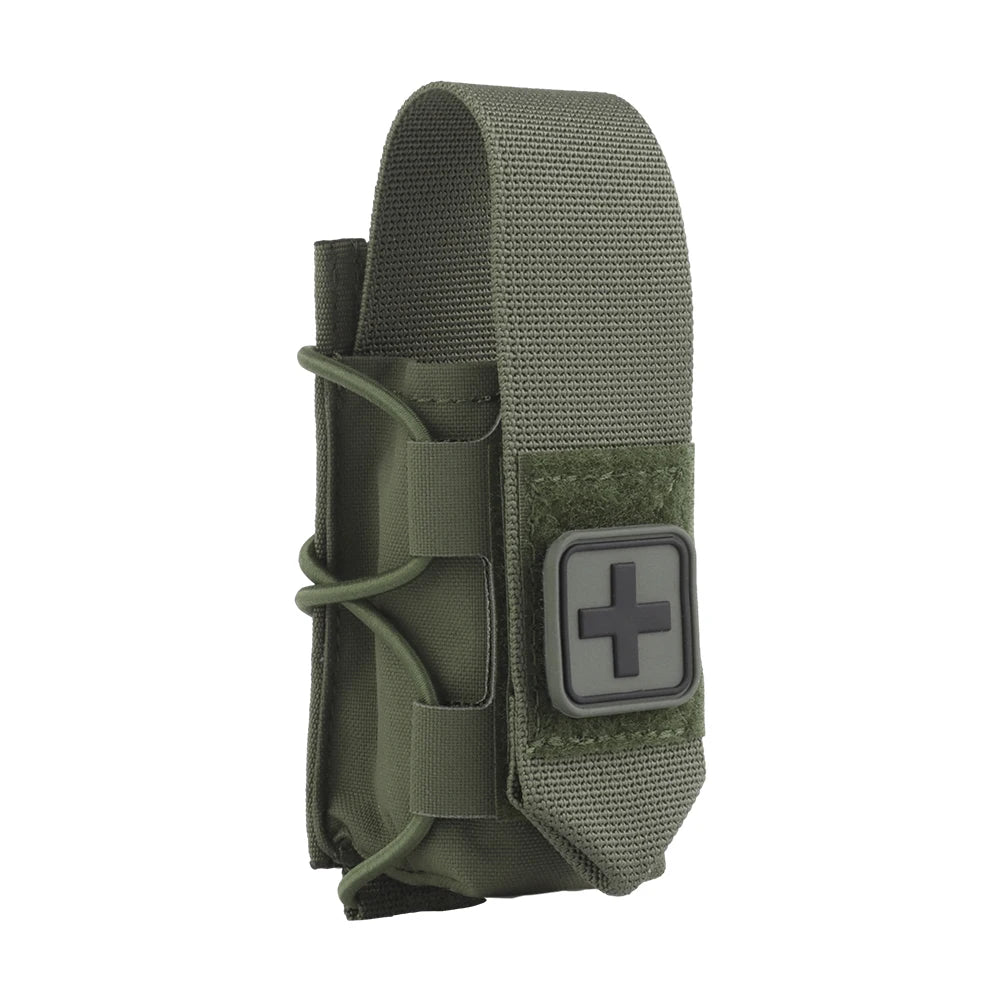 TACTIFANS Tactical Tourniquet Pouch – MOLLE TQ Holder for Hunting and Combat Belts