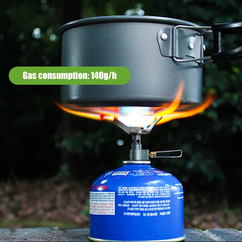 BRS Outdoor Gas Stove BRS-3000T – Ultralight Titanium Camping Burner
