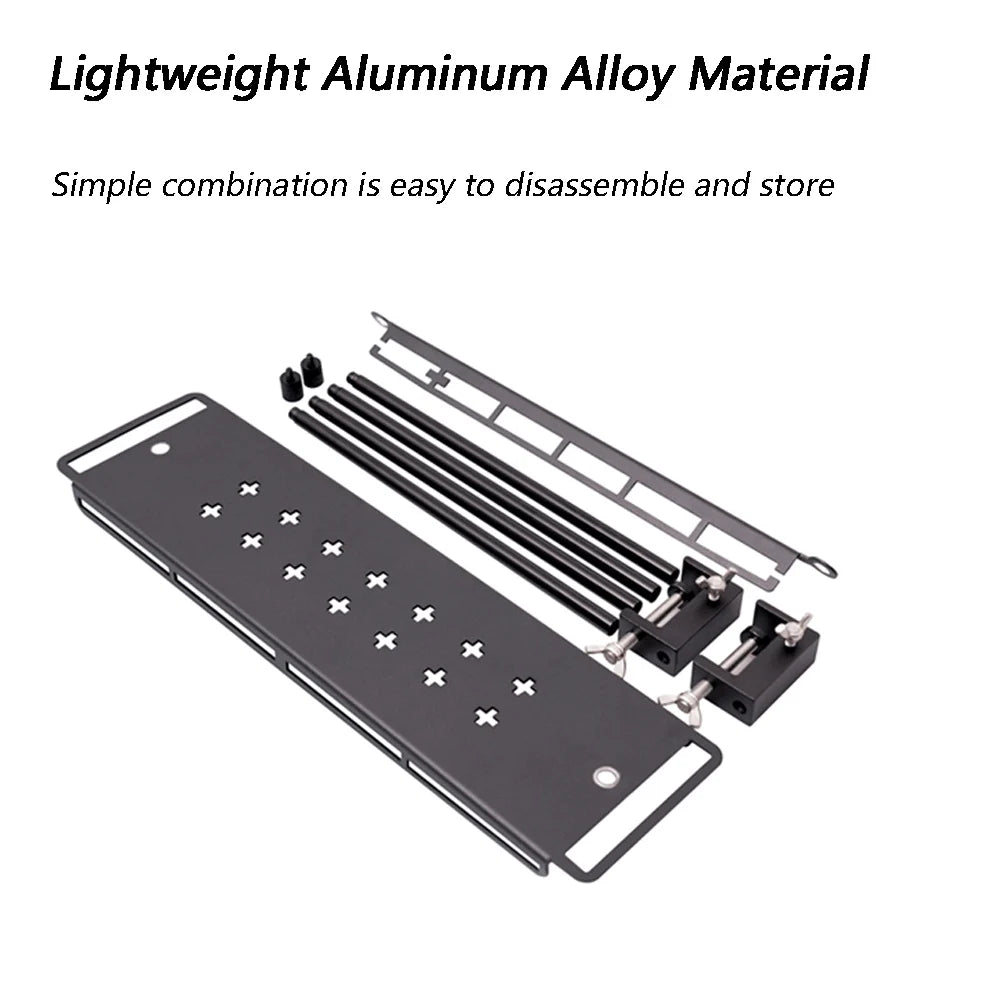 TARKA Lightweight Camping Storage Shelf – Detachable Aluminium Alloy Organizer Rack