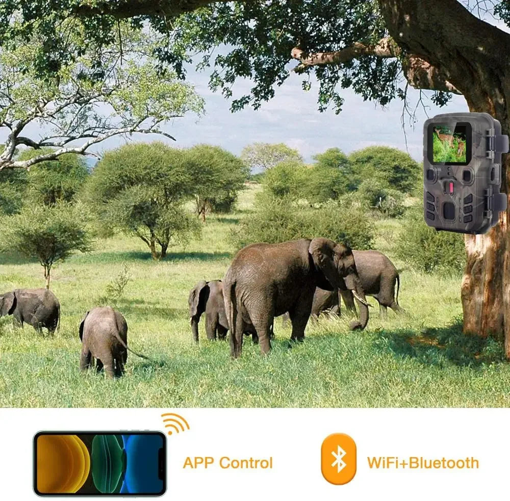 Mini301 Compact Waterproof Trail Camera with Night Vision & Fast Trigger