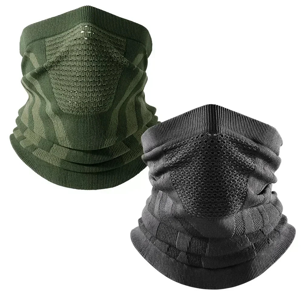GUMAO Thermal Face Bandana Mask – Breathable Neck Warmer for Cycling & Winter Sports