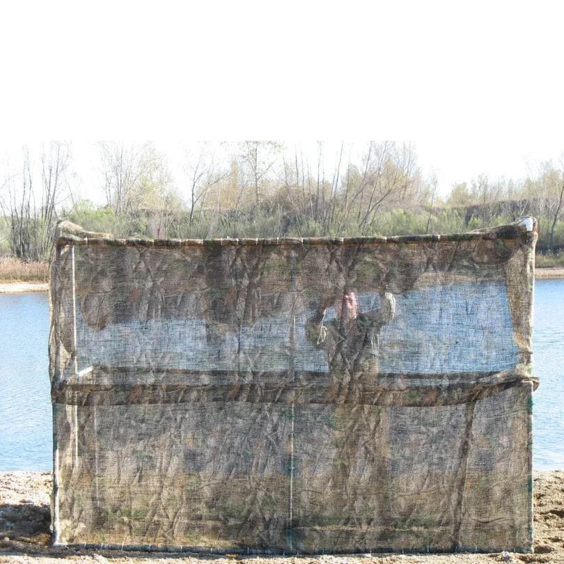 PERROQUET 300D Camo Netting See-Through Mesh for Hunting and Shade