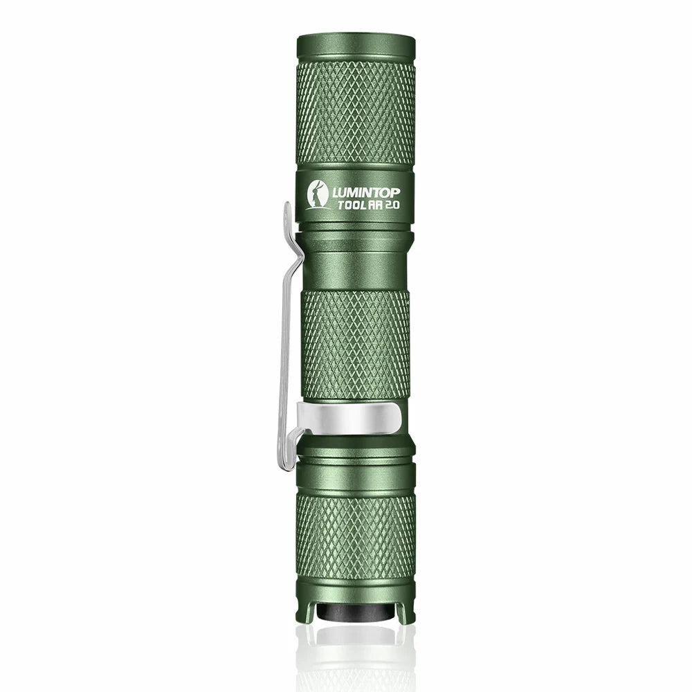 LUMINTOP TOOL AA 3.0 Green Flashlight – 900 Lumen Compact LED Torch for Outdoor and EDC