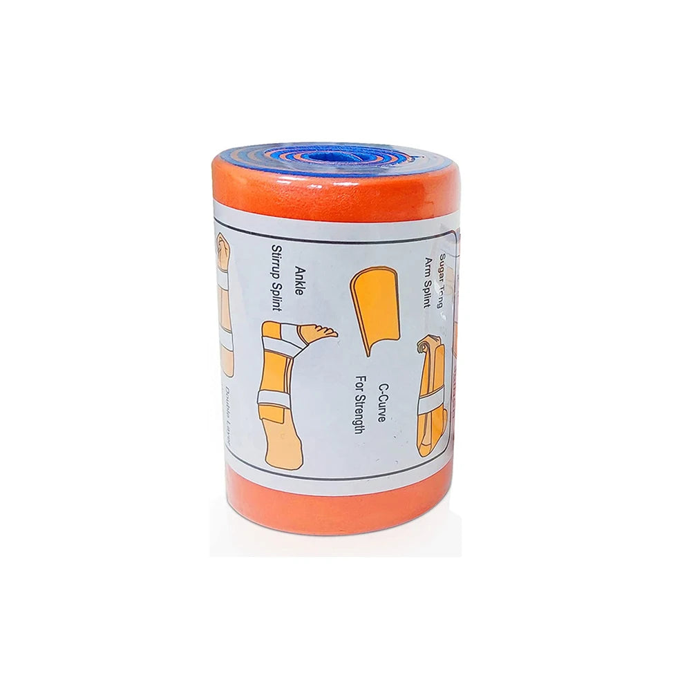 First Aid Universal Aluminum Splint Roll – Medical Survival Polymer for Emergency Kits