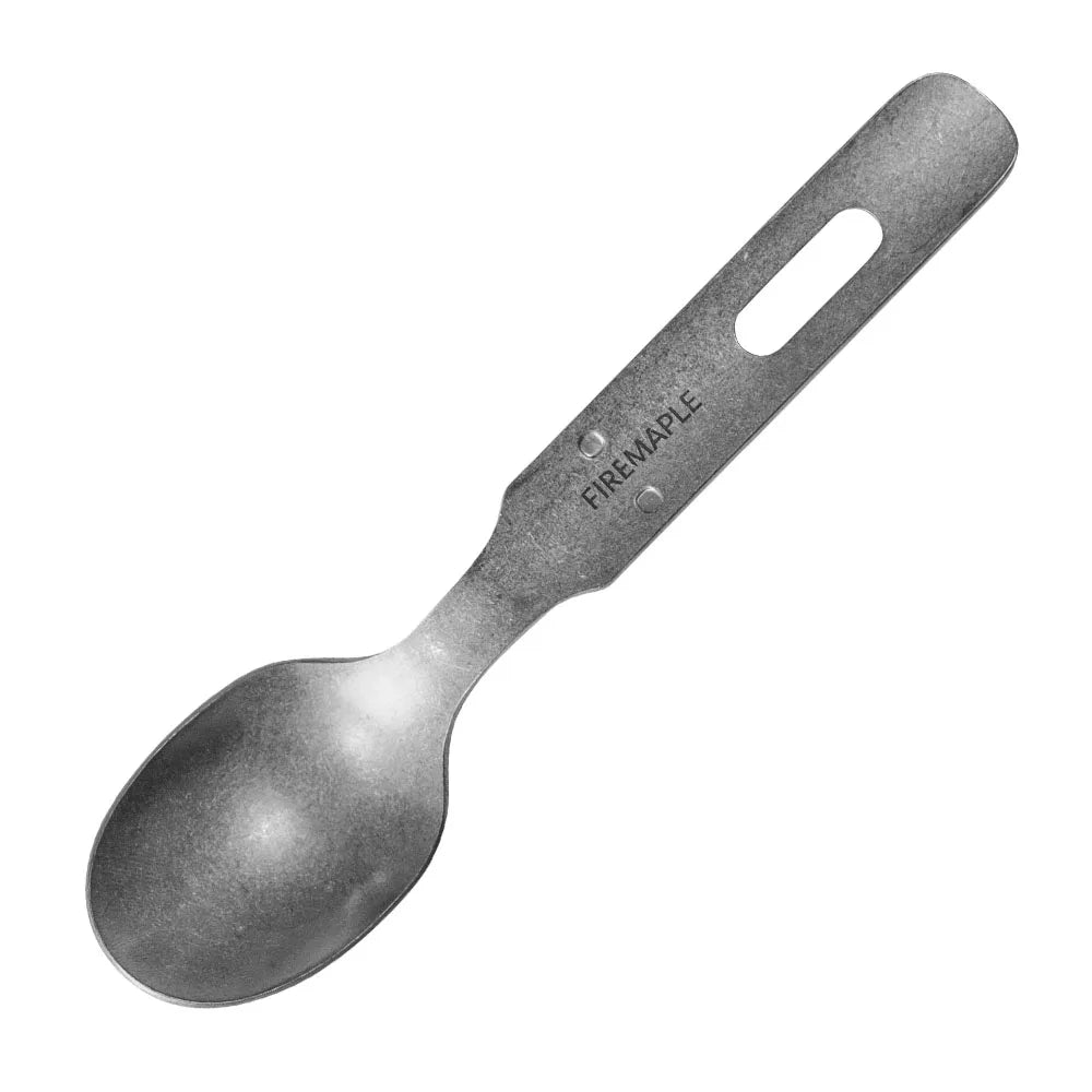 FIRE MAPLE Antarcti 3-in-1 Utensils Set – Stainless Steel Camping Cutlery (Fork, Knife, Spoon)
