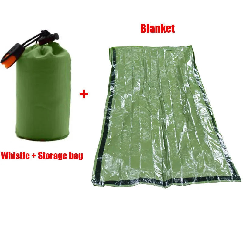 Portable Waterproof Emergency Survival Sleeping Bag for Camping and First Aid