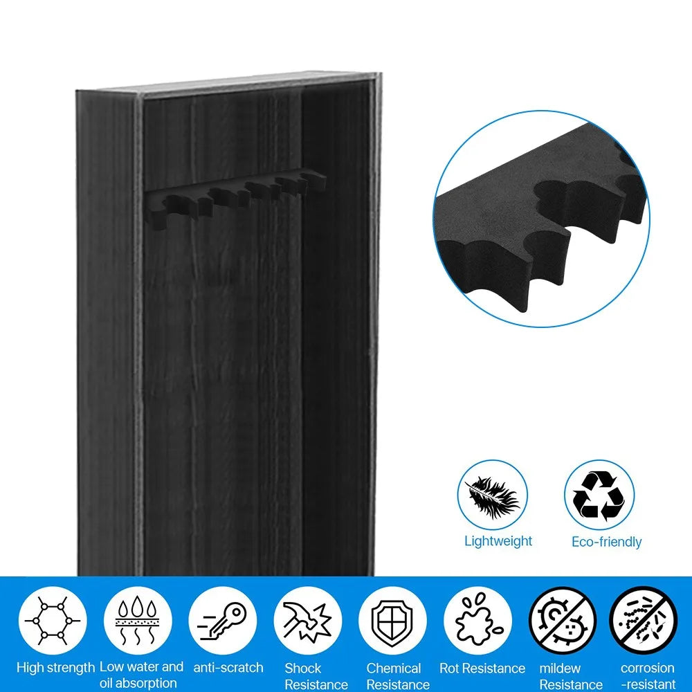 Foam Gun Rack Wall-Mount – 3/5 Slot Self-Adhesive Rifle Holder for Hunting Accessories