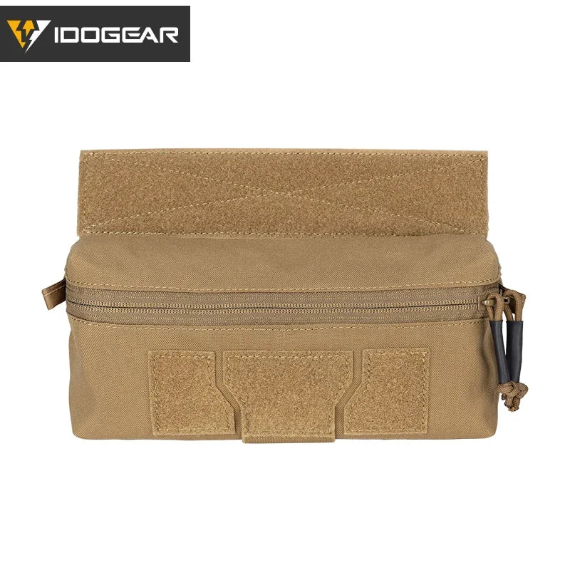 IDOGEAR Tactical Mini Dangler Drop Pouch – Compact MOLLE Abdominal Fanny Pack
