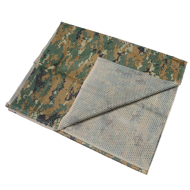 ULILICOO Tactical Sniper Veil Camo Mesh Scarf for Hunting and Outdoor Use