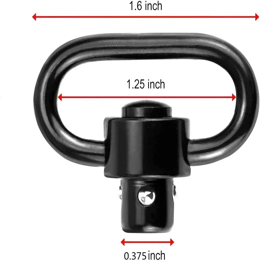 1.25" Sling Mount Swivel – Quick Release Mlok Rail Adapter for Hunting Rifles