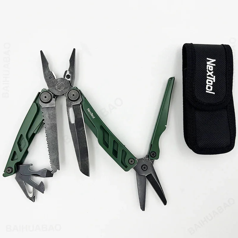NEXTOOL Flagship Pro 16-in-1 Multitool with Pliers and Knife for EDC and Outdoor Use