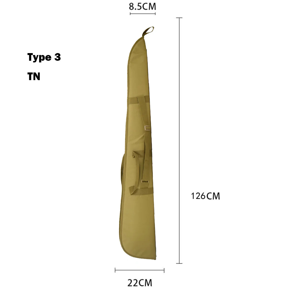 85/95/115cm Tactical Rifle Bag – Nylon Gun Case for Hunting & Airsoft for Hunting Accessories