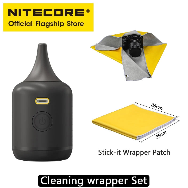 NITECORE BB nano USB-C Electric Camera Blower 40km/h Mini Dust Cleaner 99g