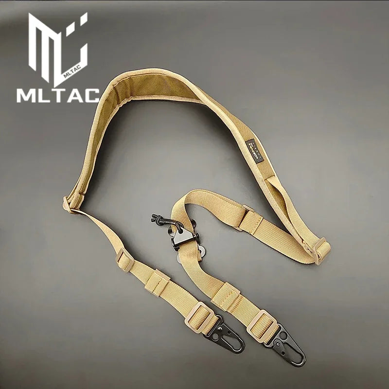 Modular Tactical Sling – Convertible 1-Point/2-Point Padded Strap for Shooting and Hunting