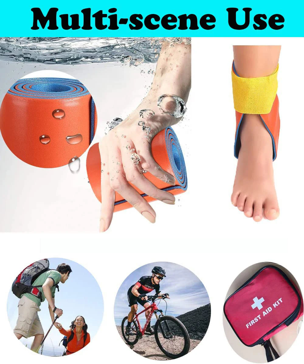 First Aid Universal Aluminum Splint Roll – Medical Survival Polymer for Emergency Kits