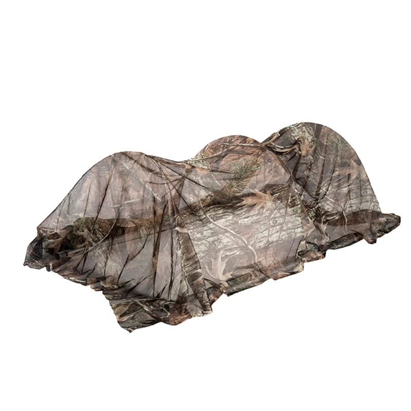 HIGH-JUMP Camouflage Netting - 59" Wide Mesh Fabric for NZ Hunting Blinds & Wildlife Photography
