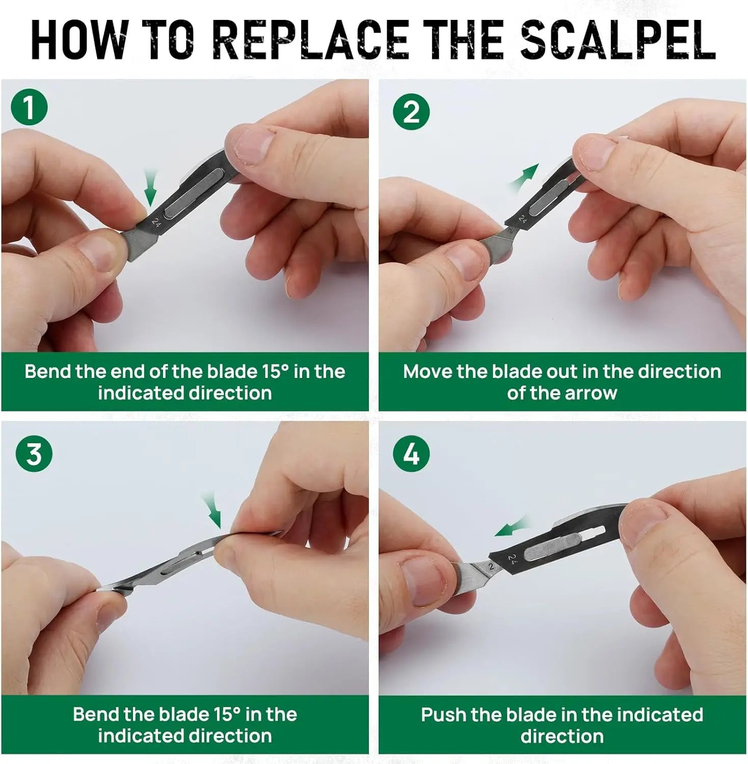 DAICAMPING DL30 Replacement Parts Set for Multitools – Saw, Knife, Screwdrivers, and Files