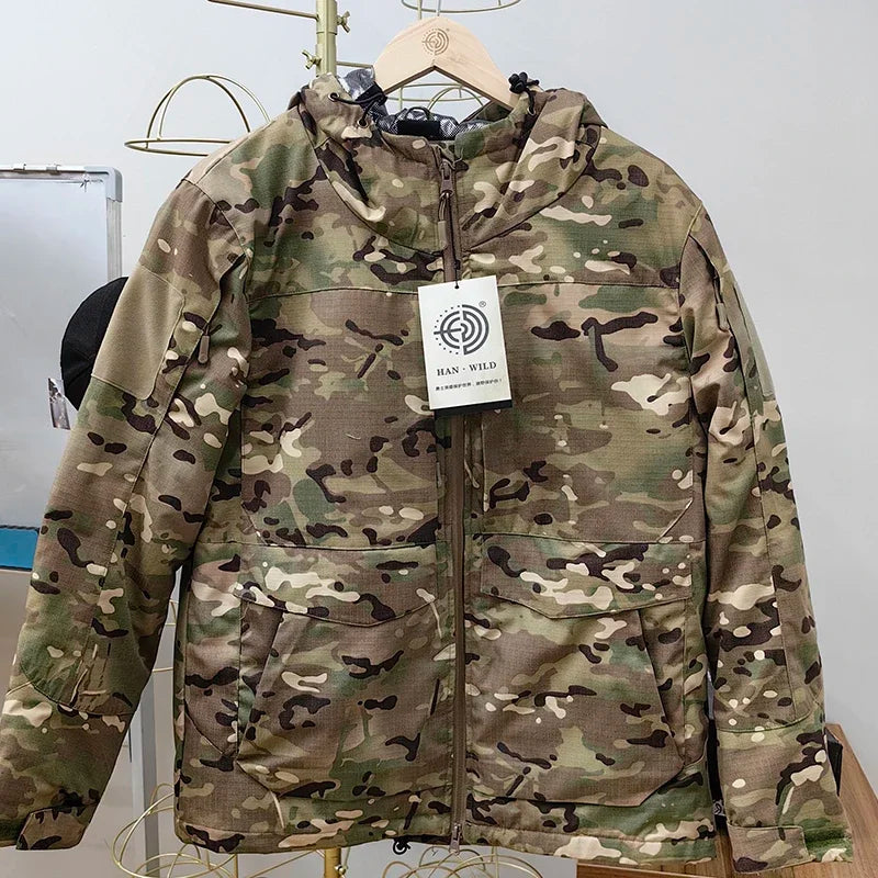 HAN WILD Winter Hunting Jacket - Heat Reflective Hooded Coat for NZ Alpine & Cold-Weather Expeditions