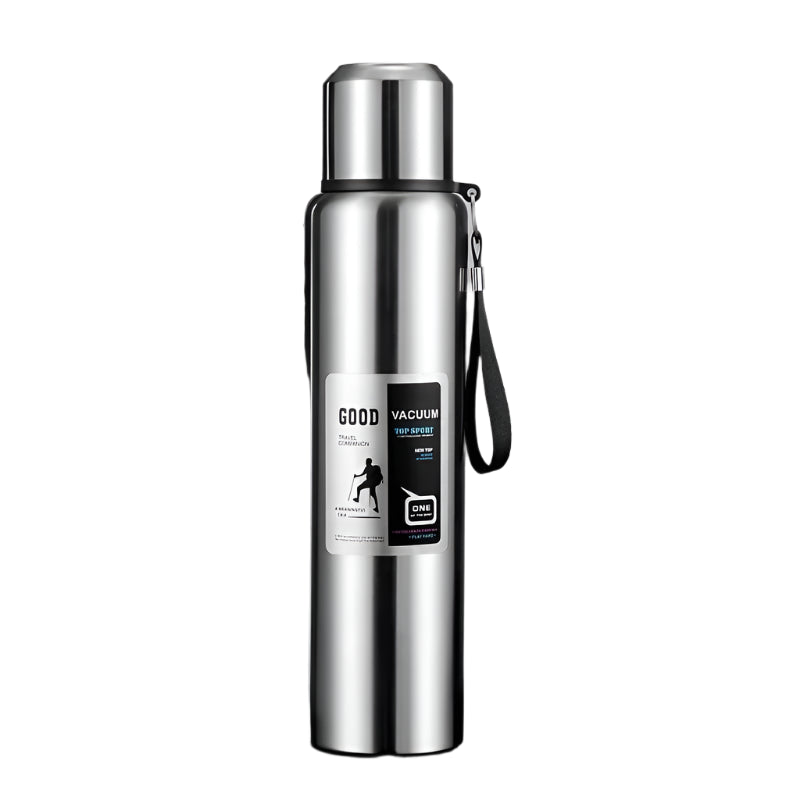 Large Capacity Stainless Steel Thermos Tumbler – Insulated Flask for Coffee, Tea & Travel