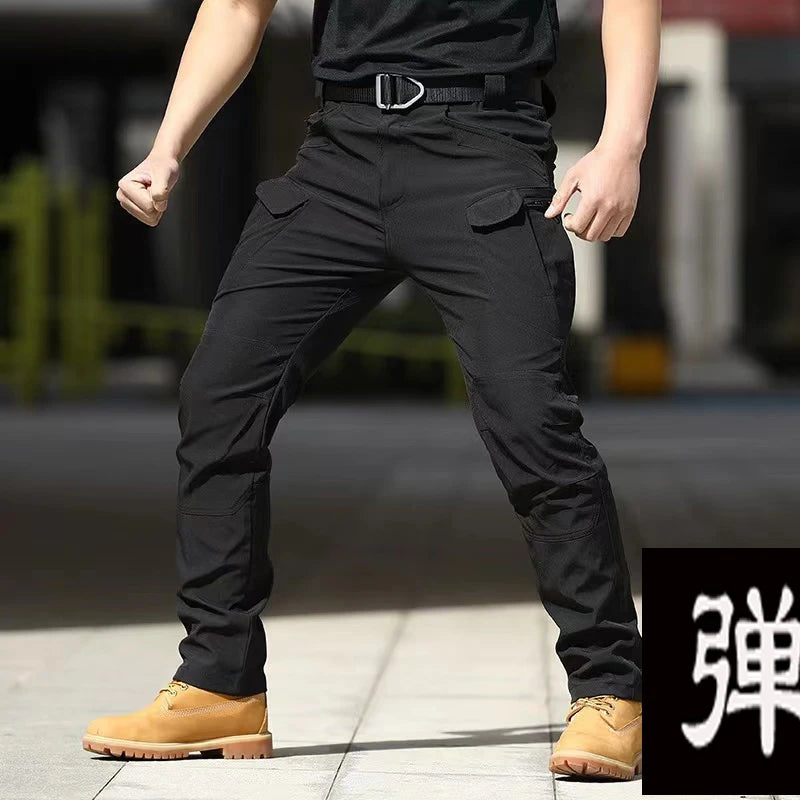 MAZEROUT Men's Tactical Outdoor Trousers Polyester Spandex P16