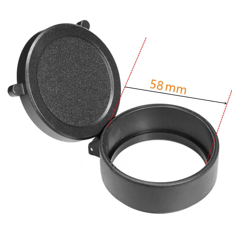 TAC-OR Quick Flip Rifle Scope Lens Cover for 25-69mm Caliber