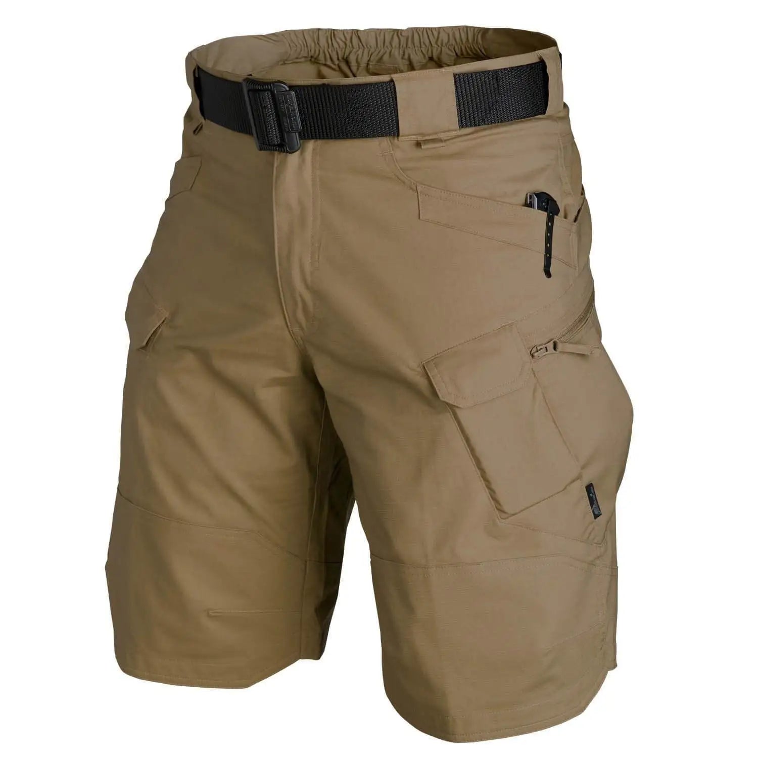 HANQIU Men's Waterproof Cargo Shorts - Quick-Dry Summer Hunting Shorts for NZ Outdoor Adventures
