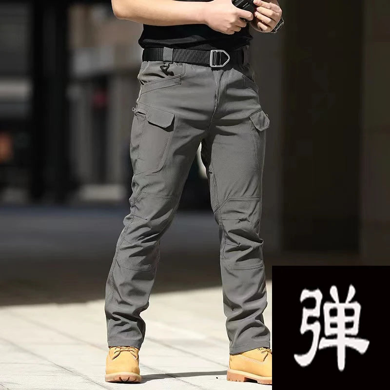 MAZEROUT Men's Tactical Outdoor Trousers Polyester Spandex P16
