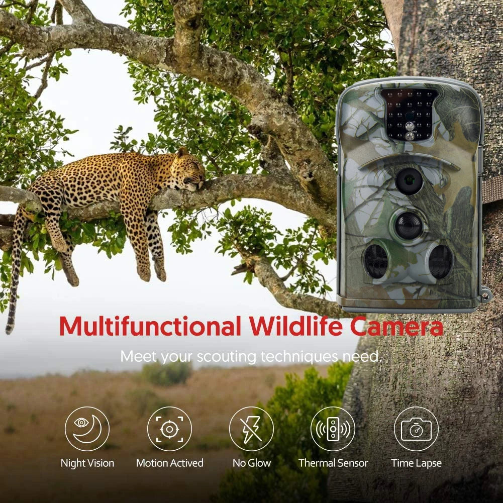 SUNTEKCAM HC-5210A 20MP 1080P Trail Camera – Night Vision IP66 Waterproof