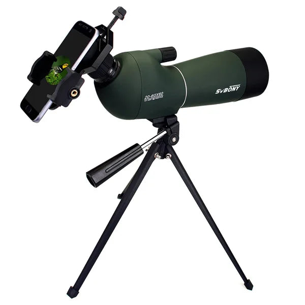 SVBONY SV28 Spotting Scope – 25-75x Zoom, Waterproof Long Range Telescope