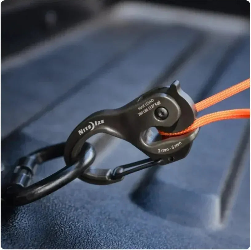 Rope Tightener Cast Aluminium Self-Locking Hook for Outdoor Use